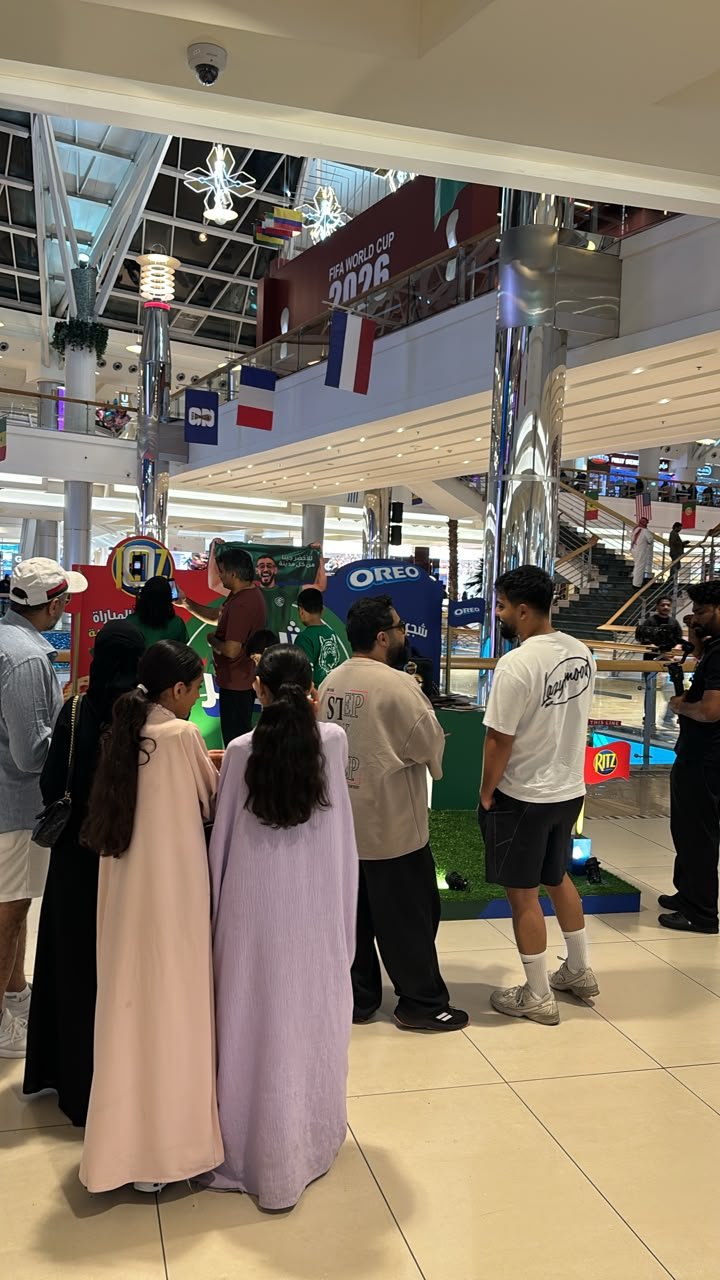 Oreo x Ritz Football World Cup mall activation, KSA