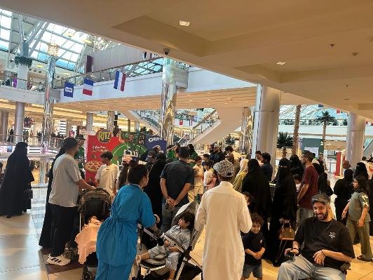 Oreo x Ritz Football World Cup mall activation, KSA