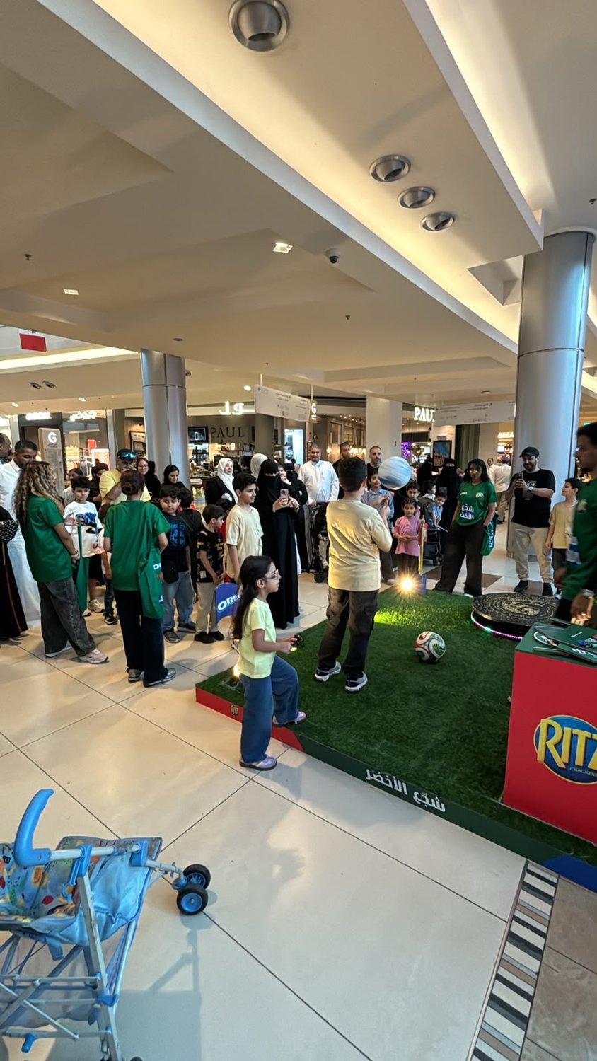 Oreo x Ritz Football World Cup mall activation, KSA