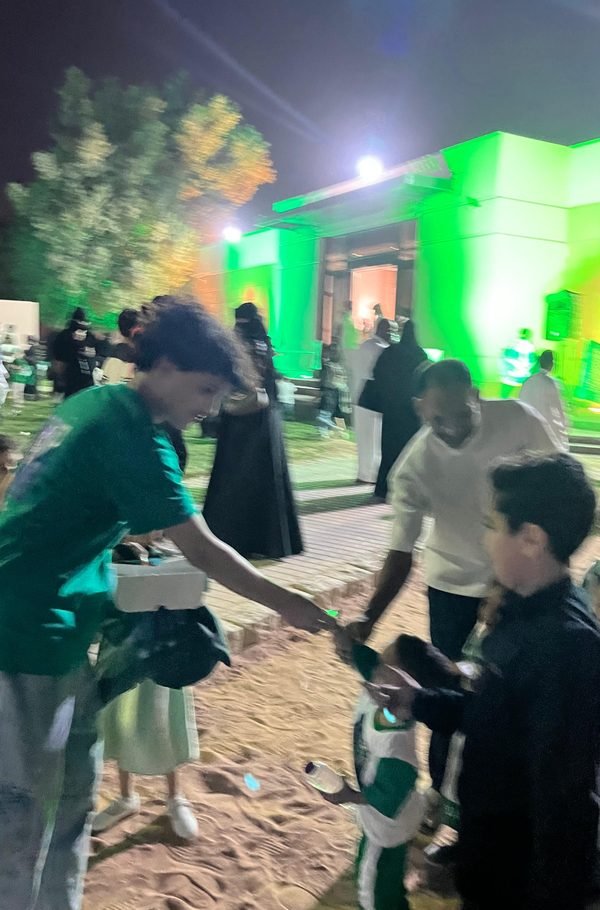 Saudi National Day sampling — Alshifa Park