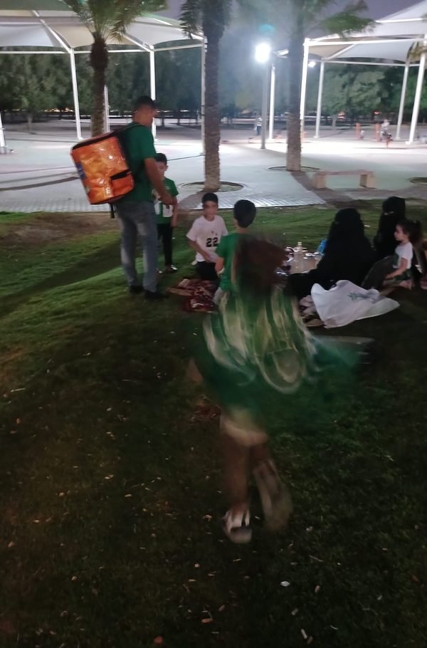 Saudi National Day sampling — Yarmouk Park