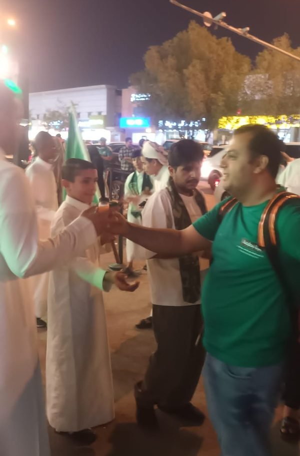 Saudi National Day sampling — Alsaada Park