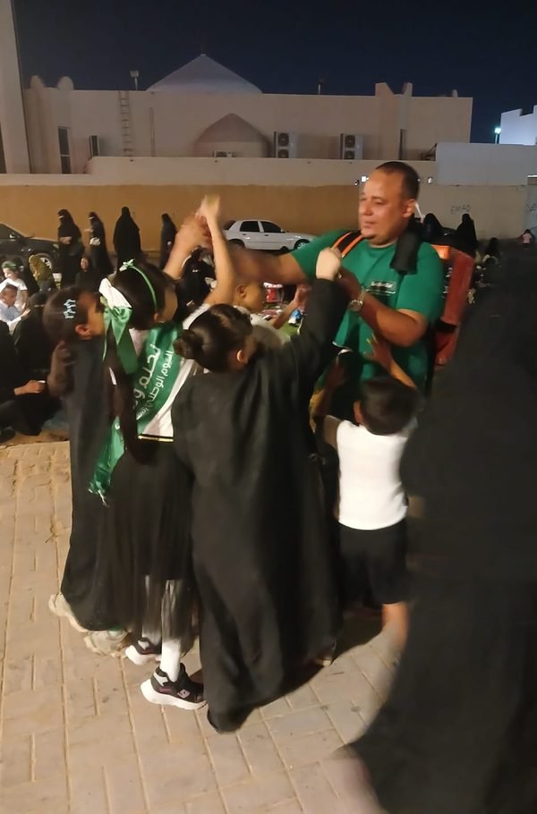 Saudi National Day sampling — Albadiaa Park