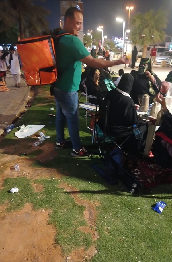 Saudi National Day sampling — Albadiaa Park