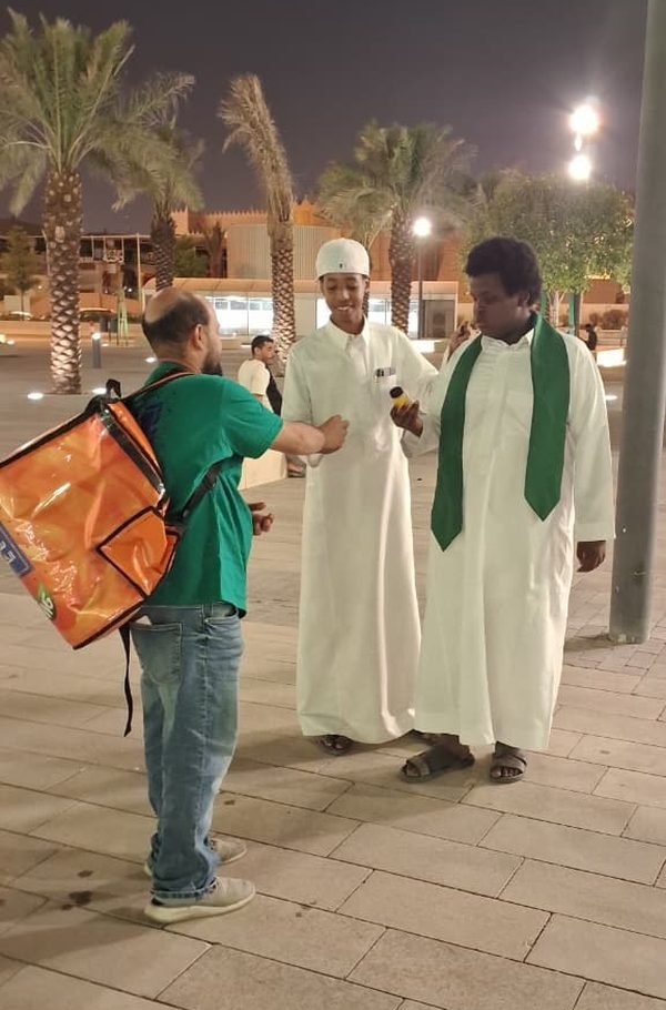 Saudi National Day sampling — King Fahd Park