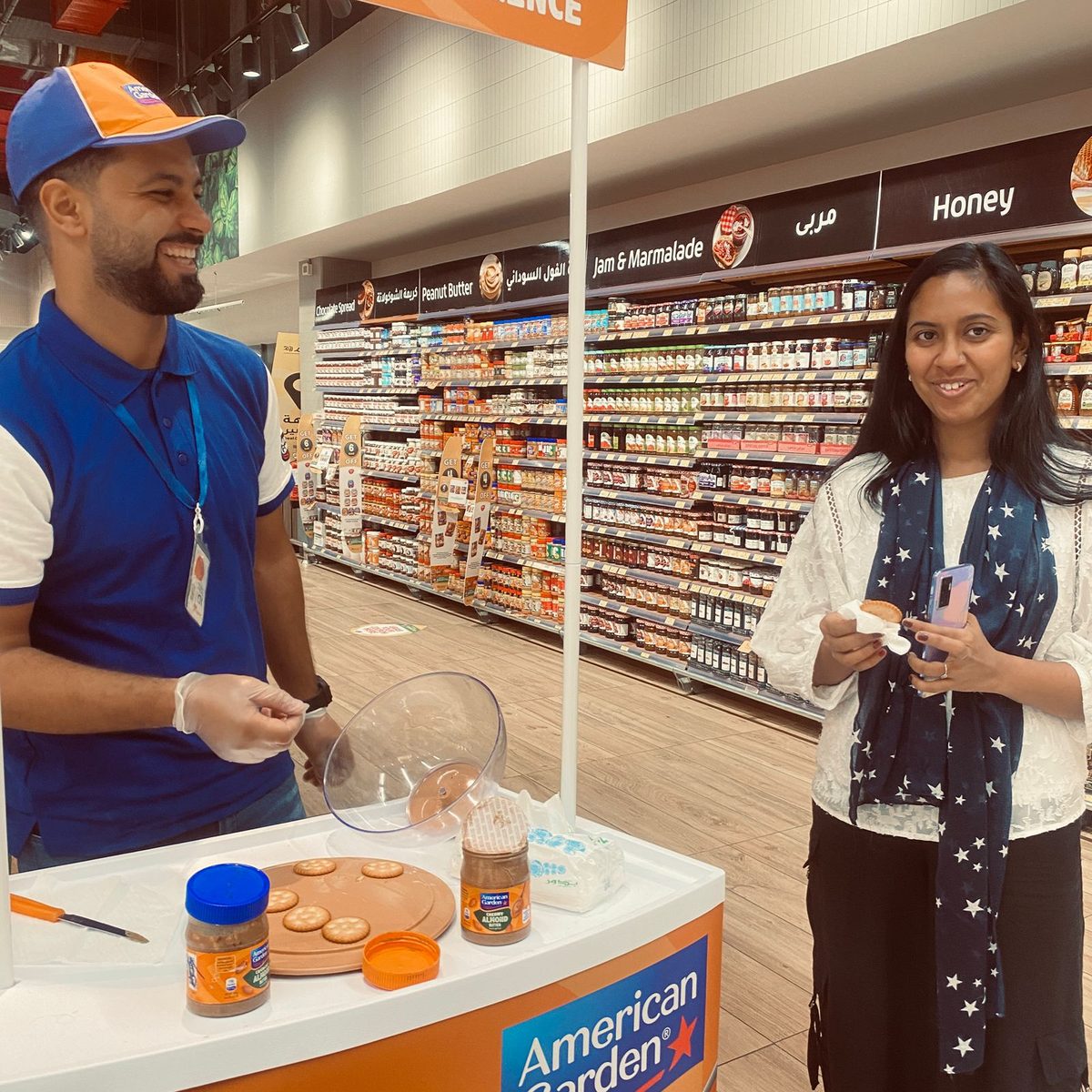 American Garden — Almond Butter Sampling