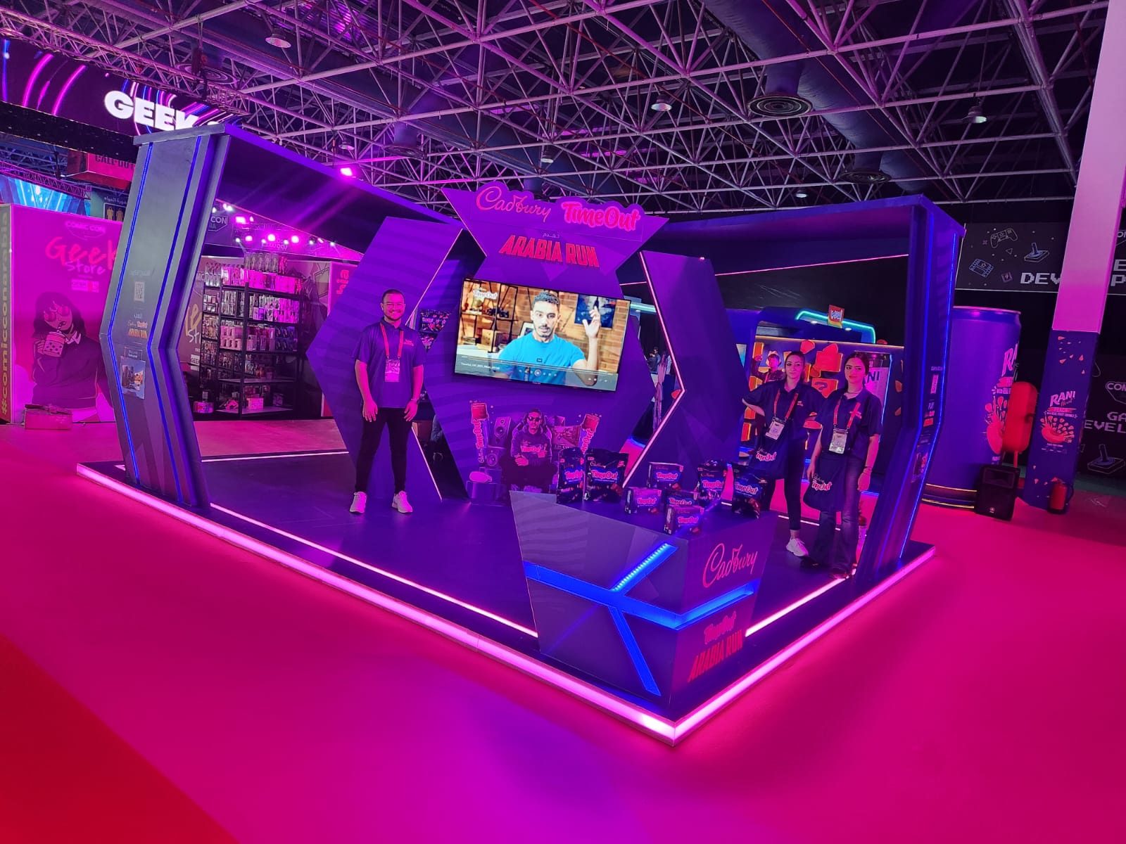 Cadbury — Comic Con Jeddah — photo 2
